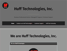 Tablet Screenshot of hufftech.com